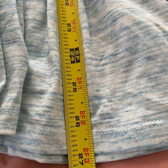 NWT Vignette Girls Size 7, Aqua Heather Ruffle Dress, Twirly Dress, Sundress - Picture 7 of 8